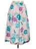 Unbranded Floral Blue Casual Skirt Size 10 - photo 1