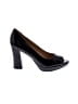 Naturalizer 100% Leather Black Heels Size 8 1/2 - photo 1