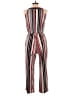 En Focus Studio Stripes Red Jumpsuit Size 8 - photo 2