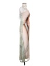 AFRM Graphic Tan Cocktail Dress Size XS - photo 4