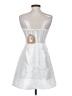Main Strip White Cocktail Dress Size S - photo 2
