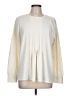 Ann Taylor 100% Polyester Ivory Long Sleeve Blouse Size L (petite) - photo 1