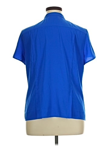Dana Buchman Short Sleeve Blouse (view 2)