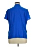 Dana Buchman 100% Polyester Blue Short Sleeve Blouse Size 0X (estimated) - photo 2