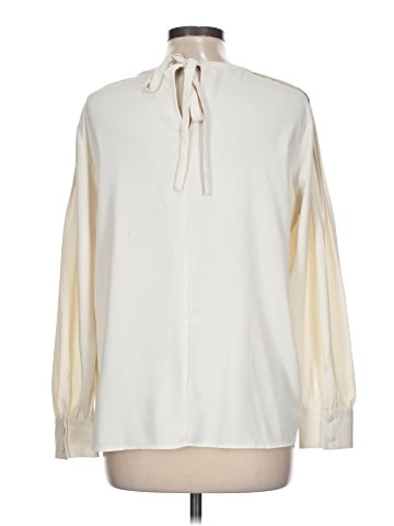 Ann Taylor Long Sleeve Blouse (view 2)
