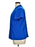 Dana Buchman 100% Polyester Blue Short Sleeve Blouse Size 0X (estimated) - photo 5