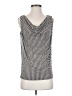 MICHAEL Michael Kors Silver Sleeveless Top Size S - photo 1