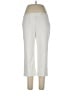 The Limited Solid Ivory Casual Pants Size 10 - photo 1
