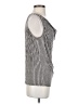 MICHAEL Michael Kors Silver Sleeveless Top Size S - photo 4