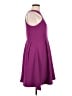 Adelyn Rae 100% Polyester Solid Purple Cocktail Dress Size L - photo 4