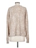 Time and Tru Animal Print Tan Pullover Sweater Size S - photo 2