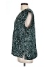 Worthington 100% Polyester Teal Sleeveless Blouse Size L - photo 5