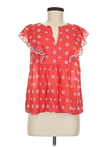 Ann Taylor LOFT Short Sleeve Blouse (view 1)