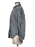 J.Crew Checkered-gingham Blue Long Sleeve Button-Down Shirt Size 6 - photo 5