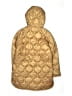 Zara 100% Polyester Gold Orange Coat Size 11 - 12 - photo 2