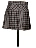 Evolutionary Plaid Burgundy Casual Skirt Size S - photo 2