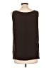 Classiques Entier 100% Silk Brown Sleeveless Top Size 12 - photo 2