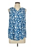Croft & Barrow 100% Rayon Blue Tank Top Size L - photo 1