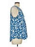 Croft & Barrow 100% Rayon Blue Tank Top Size L - photo 4