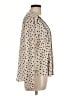 Astr 100% Polyester Ivory Long Sleeve Blouse Size L - photo 4