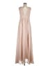 Lulus 100% Polyester Tan Cocktail Dress Size M - photo 1
