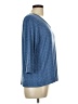Jaclyn Intimates Blue 3/4 Sleeve Top Size L - photo 4