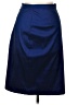 Xscape Solid Blue Formal Skirt Size 10 - photo 1