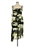 Siena 100% Polyester Tropical Green Cocktail Dress Size 2X - photo 2