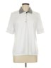 IZOD 100% Polyester Silver Short Sleeve Blouse Size L - photo 1