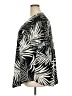 Torrid Tropical Black Short Sleeve Blouse Size 3X Plus (3) - photo 5