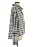 Saturday Sunday Stripes Silver Gray Turtleneck Sweater Size L - photo 4
