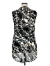 Simply Vera Vera Wang 100% Polyester Black Sleeveless Blouse Size XL - photo 2