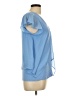 A. Byer 100% Polyester Blue Short Sleeve Blouse Size L - photo 4