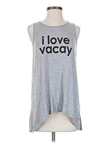 Peace Love World Sleeveless T-Shirt (view 1)