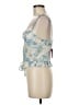Edikted Blue Sleeveless Blouse Size M - photo 5