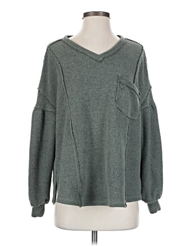 She + Sky Pullover Sweater (view 1)
