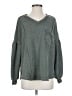 She + Sky Gray Pullover Sweater Size S - photo 1