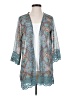 Jolt 100% Polyester Teal Kimono Size XS - photo 1