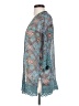 Jolt 100% Polyester Teal Kimono Size XS - photo 5