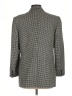 Talbots 100% Wool Houndstooth Gray Wool Blazer Size 12 - photo 2