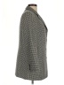 Talbots 100% Wool Houndstooth Gray Wool Blazer Size 12 - photo 4