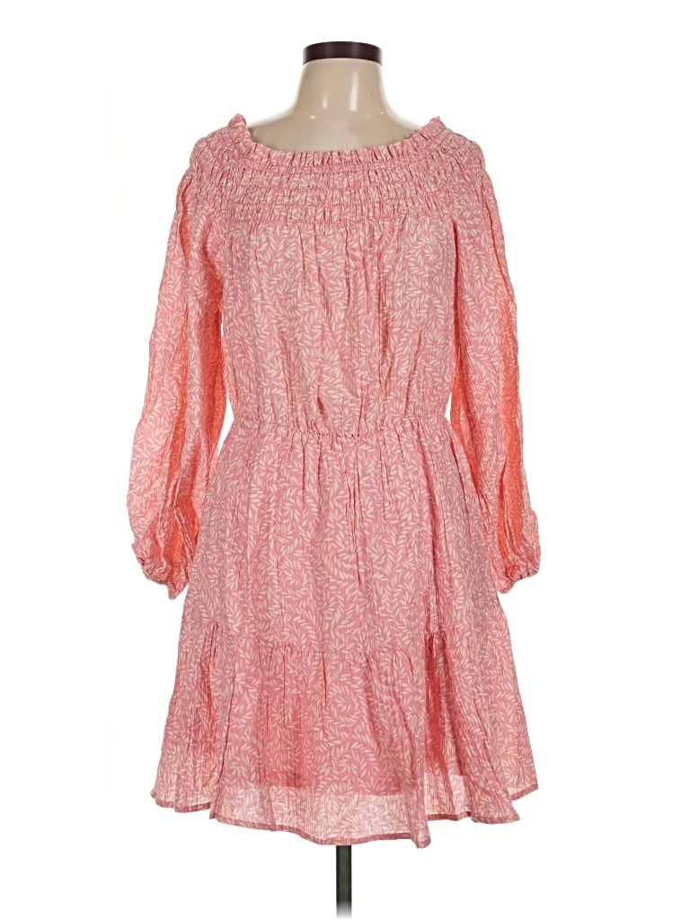 Pre-owned H&m Casual Dress In Pink