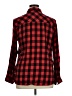 Gap Plaid Red Long Sleeve Button-Down Shirt Size XL - photo 2