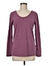 Marika Burgundy Long Sleeve Top Size M - photo 1