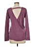 Marika Burgundy Long Sleeve Top Size M - photo 2