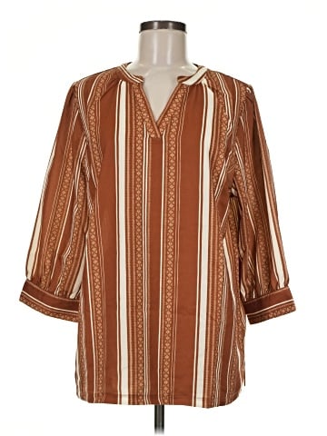 Joan Rivers 3/4 Sleeve Blouse (view 1)