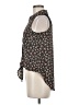 Xhilaration 100% Polyester Black Sleeveless Blouse Size M - photo 5