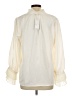 Jason Wu 100% Polyester Ivory Long Sleeve Blouse Size L - photo 2