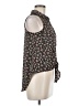 Xhilaration 100% Polyester Black Sleeveless Blouse Size M - photo 4