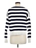 J.Crew 100% Cotton Stripes White Pullover Sweater Size M - photo 2